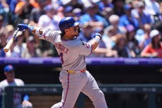 Receptor venezolano de Mets Francisco Álvarez ingresa en lista de paternidad