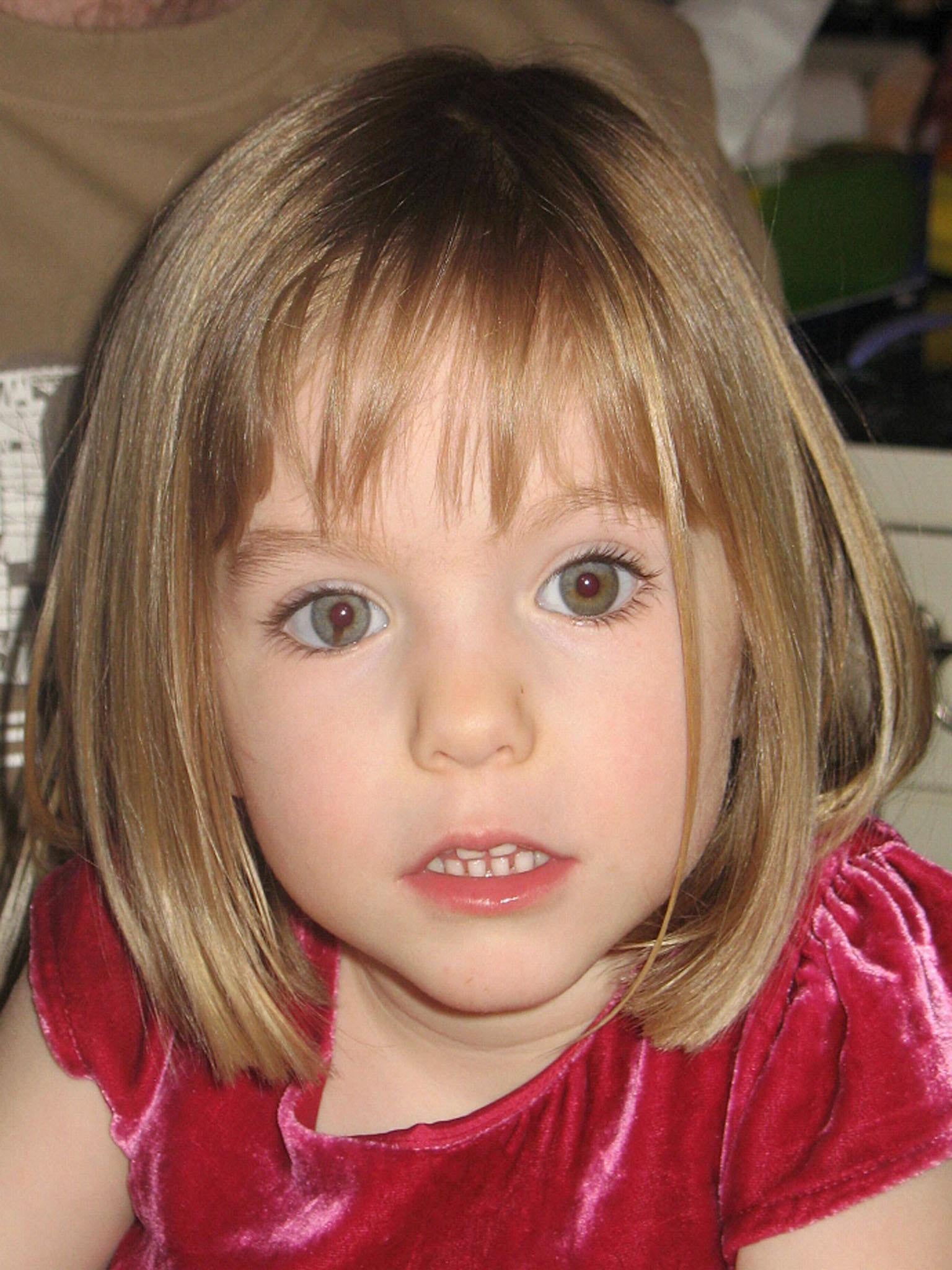 Madeleine McCann desapareció en 2007