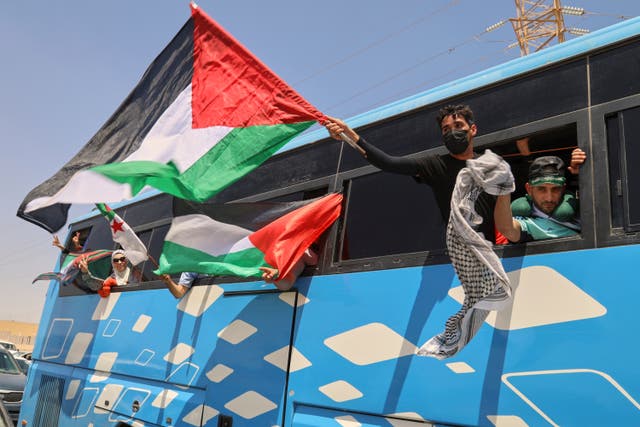 LIBIA-CONVOY-GAZA
