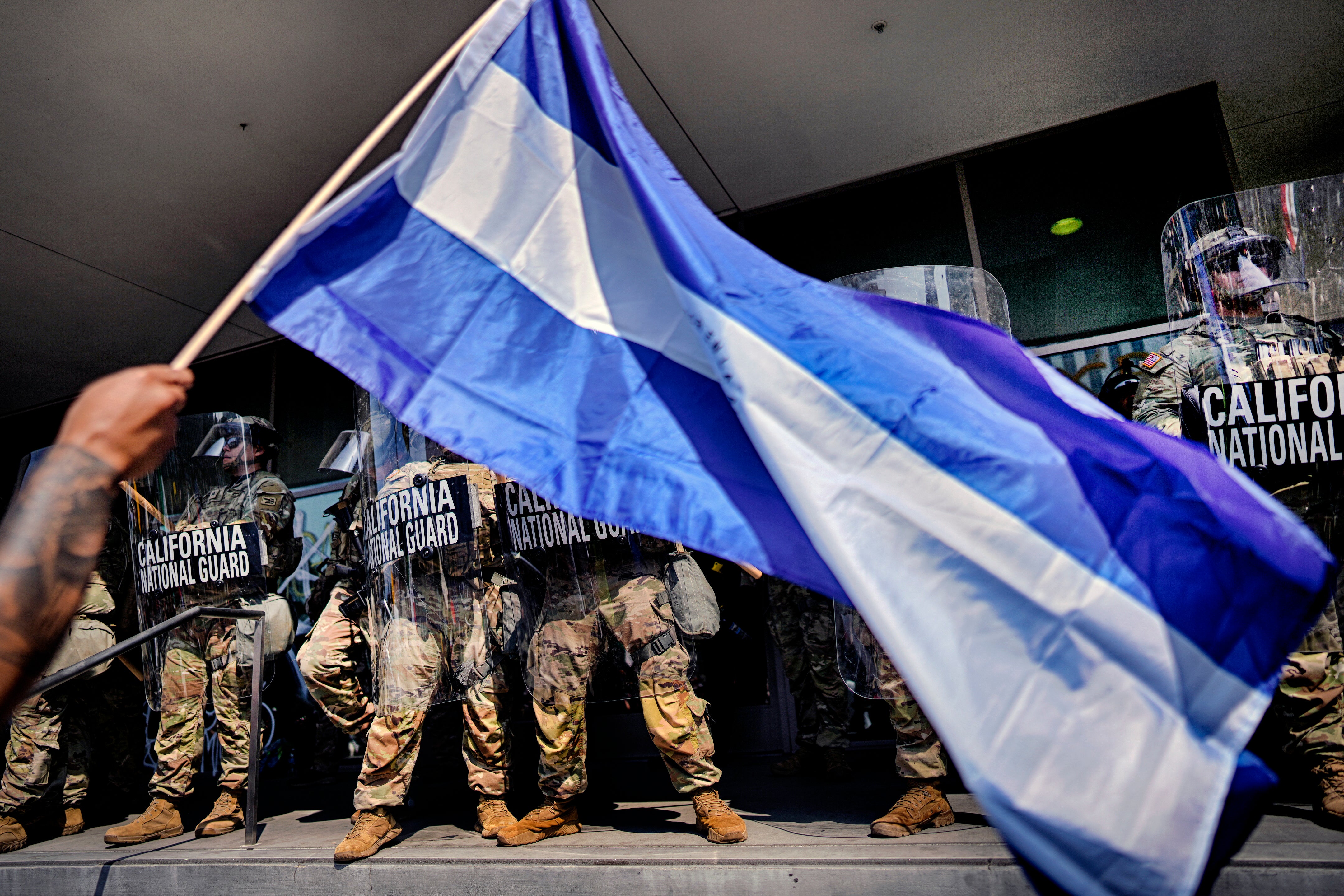 LOS ÁNGELES-PROTESTAS-FOTOS