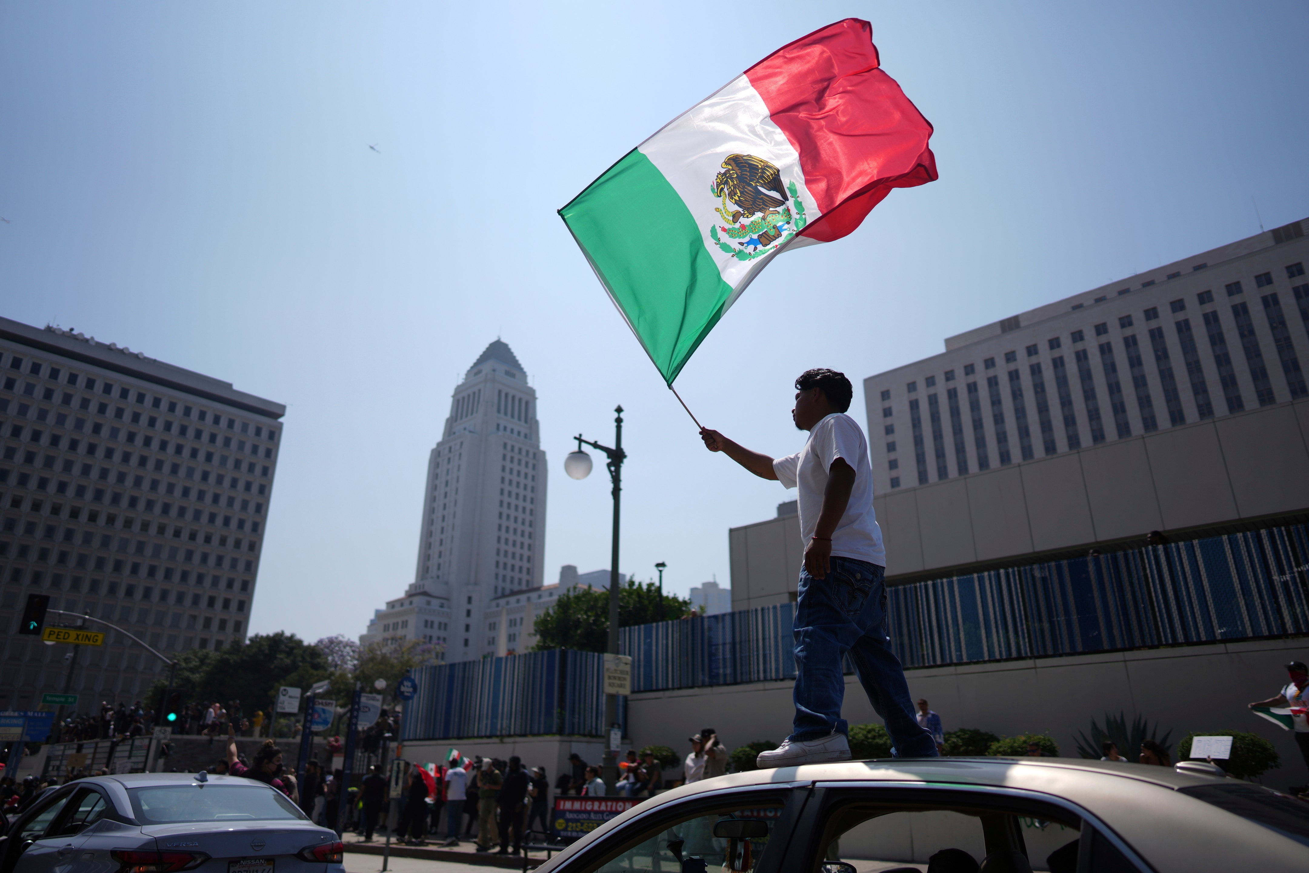 LOS ÁNGELES-PROTESTAS-FOTOS