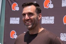 Flacco satisfecho con su trabajo de pretemporada pese a la competencia por el puesto en los Browns