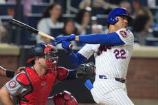 Peterson lanza 1er juego completo; Mets vencen 5-0 a Nacionales con 2 jonrones de Nimmo y 1 de Soto