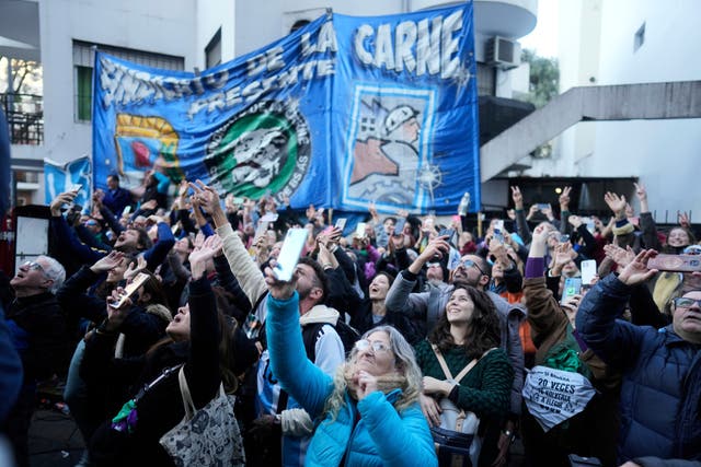 ARGENTINA EXPRESIDENTA-CONDENA
