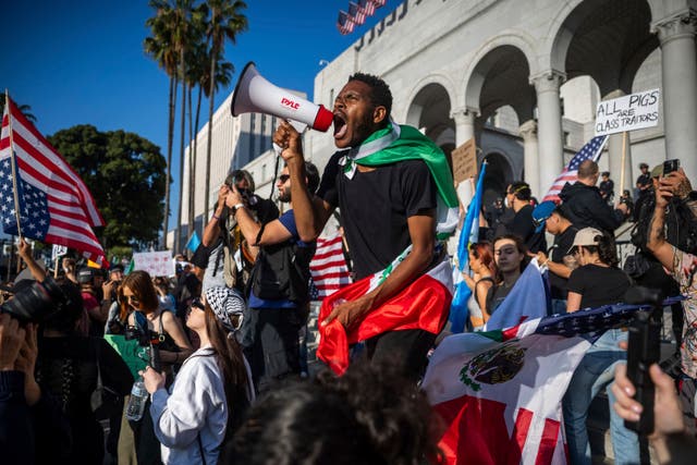 LOS ÁNGELES-PROTESTAS