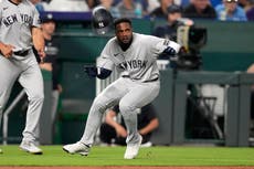 Yankees anotan en la 8va para vencer 1-0 a Reales y barrerlos en la campaña