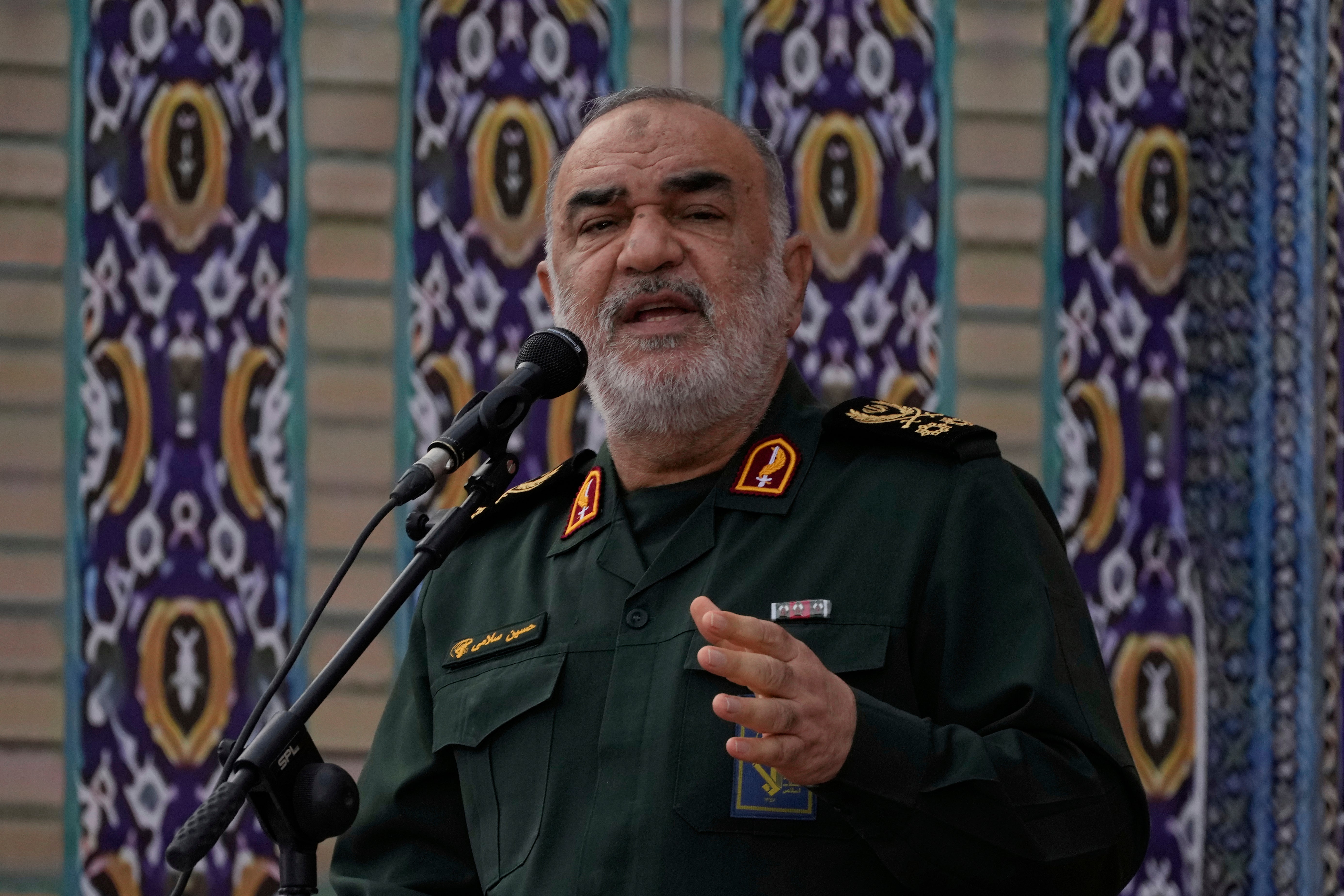 ISRAEL-IRÁN-HOSSEIN SALAMI