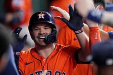 Astros dominan 10-3 a Mellizos con Altuve y Melton encabezando el ataque