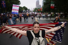 Manifestantes llenan calles, parques y plazas de EEUU en protestas contra Trump