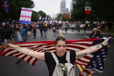 Manifestantes llenan calles, parques y plazas de EEUU en protestas contra Trump