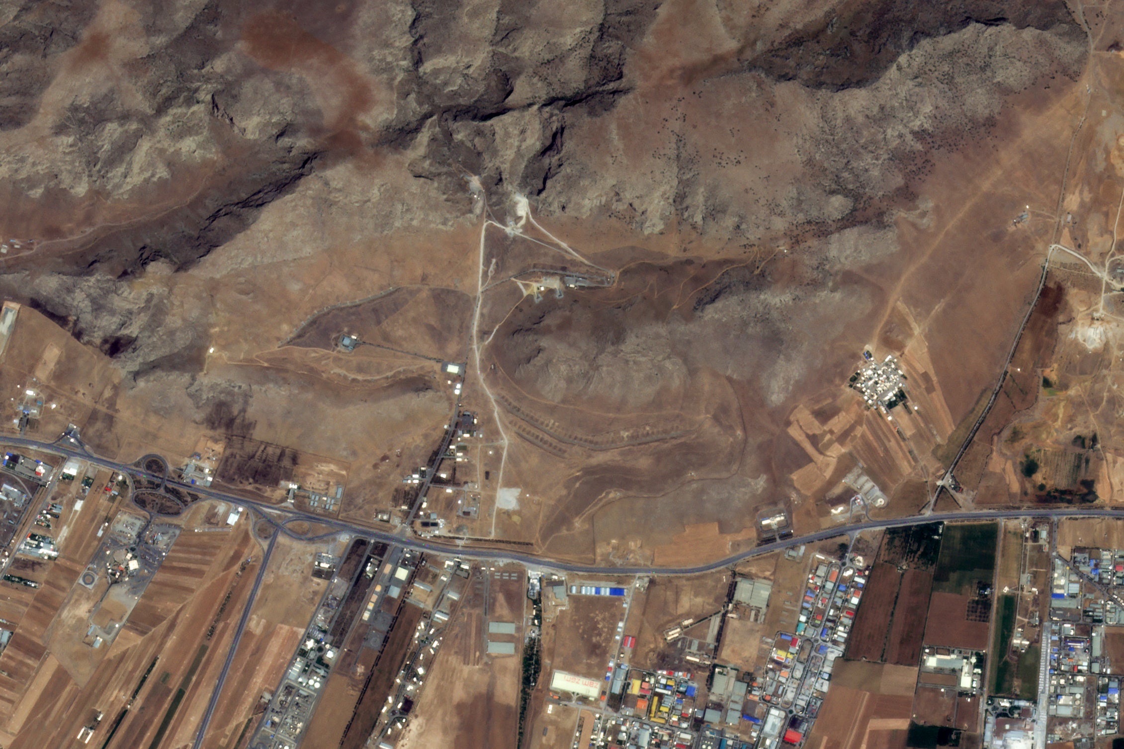 ISRAEL-IRÁN-IMÁGENES SATELITALES