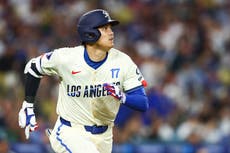 Con 2 jonrones de Ohtani y 7 sólidas entradas de Kershaw, Dodgers doblegan 11-5 a Gigantes