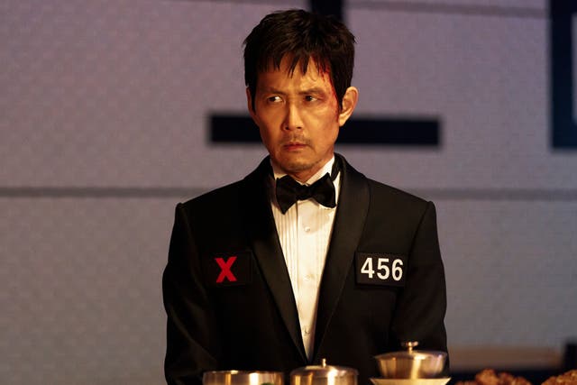 <p> Lee Jung-jae as Seong Gi-hun</p>