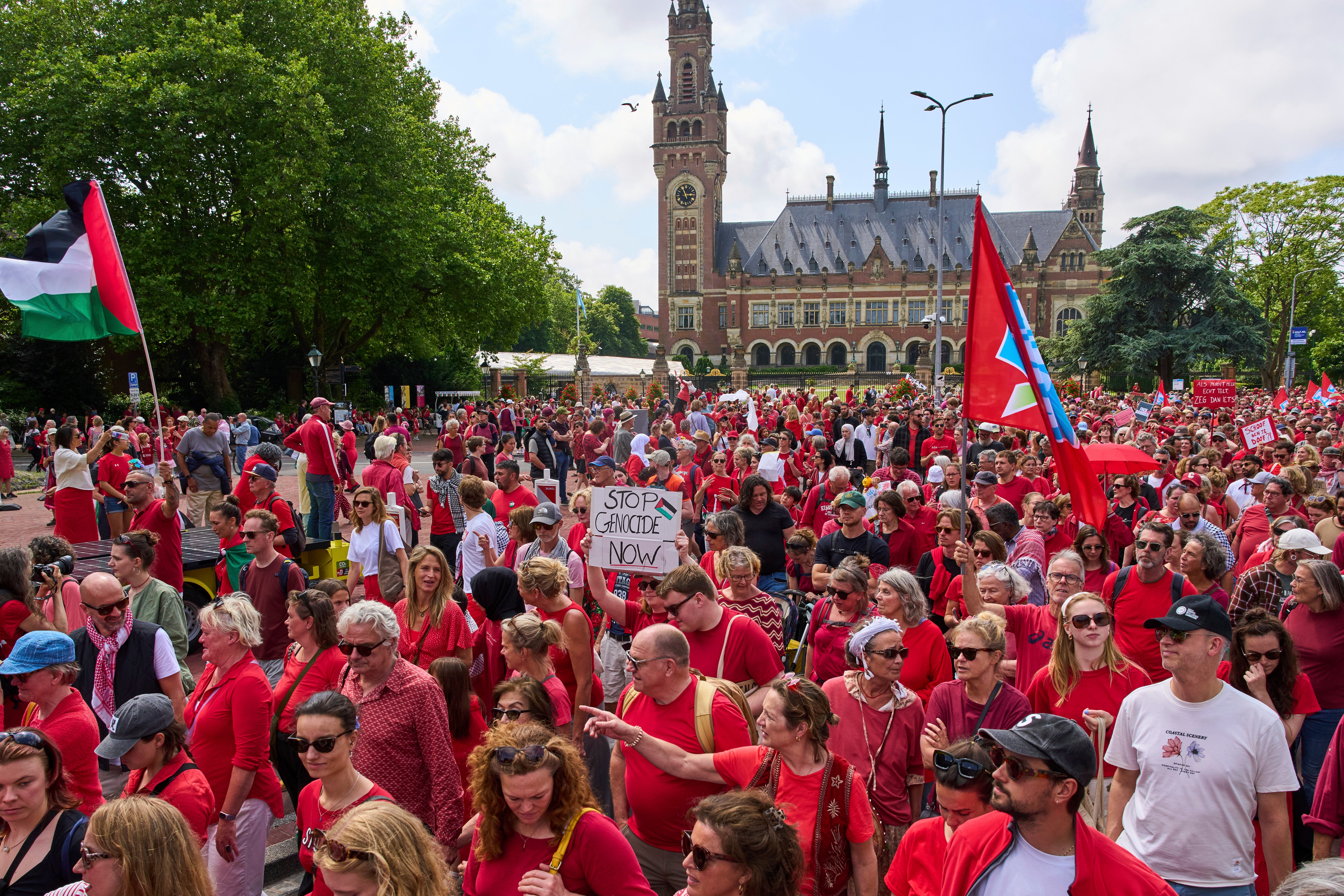 HOLANDA-GAZA-PROTESTAS
