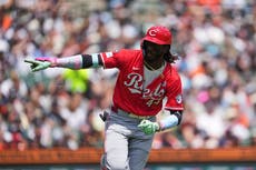 Elly De La Cruz impulsa y anota en la victoria 8-4 de los Rojos ante Tigres