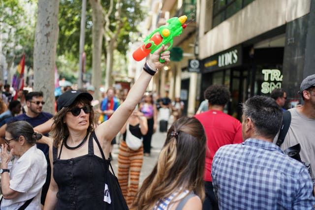 ESPAÑA-TURISMO-PROTESTA