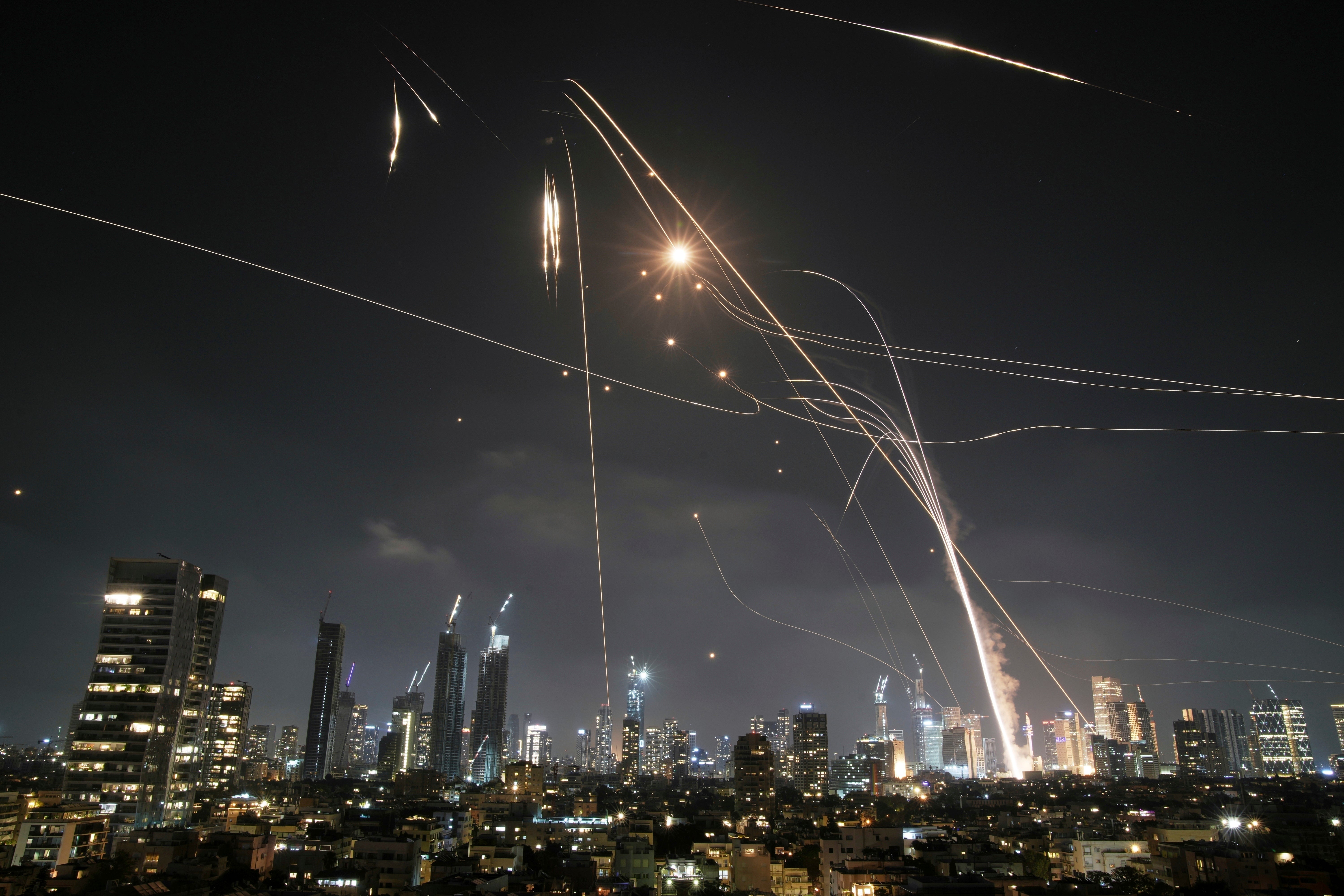 La Cúpula de Hierro israelí ha entrado en acción desde que Israel desencadenó un conflicto con Irán el viernes