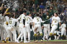 Nick Kurtz conecta jonrón en la 9na por segundo día seguido; Atléticos vencen 3-1 a Astros