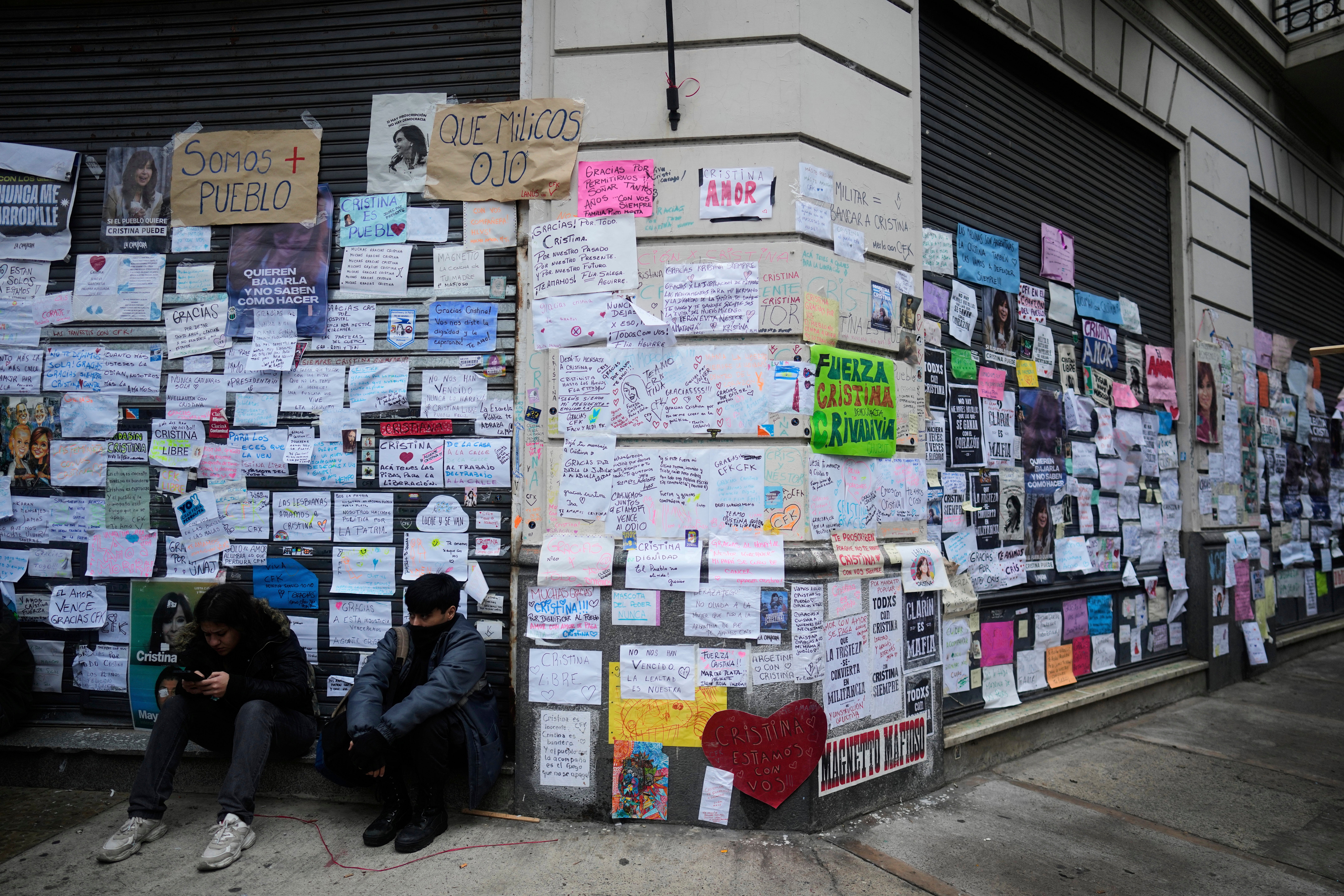 ARGENTINA-EXPRESIDENTA CONDENA