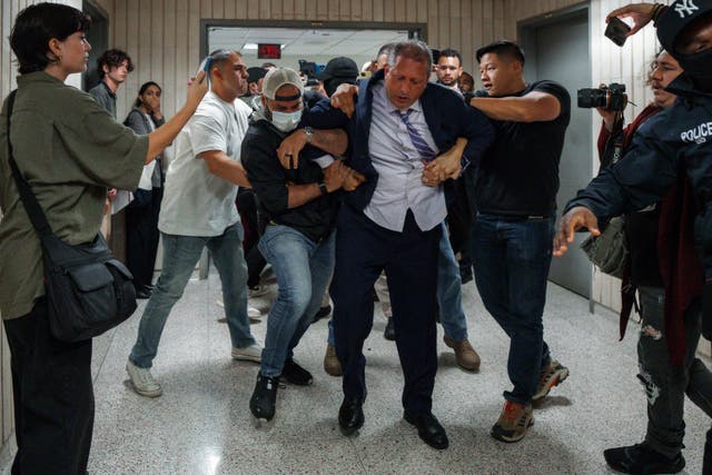 NUEVA YORK-INMIGRACIÓN-CORTE-ARRESTO