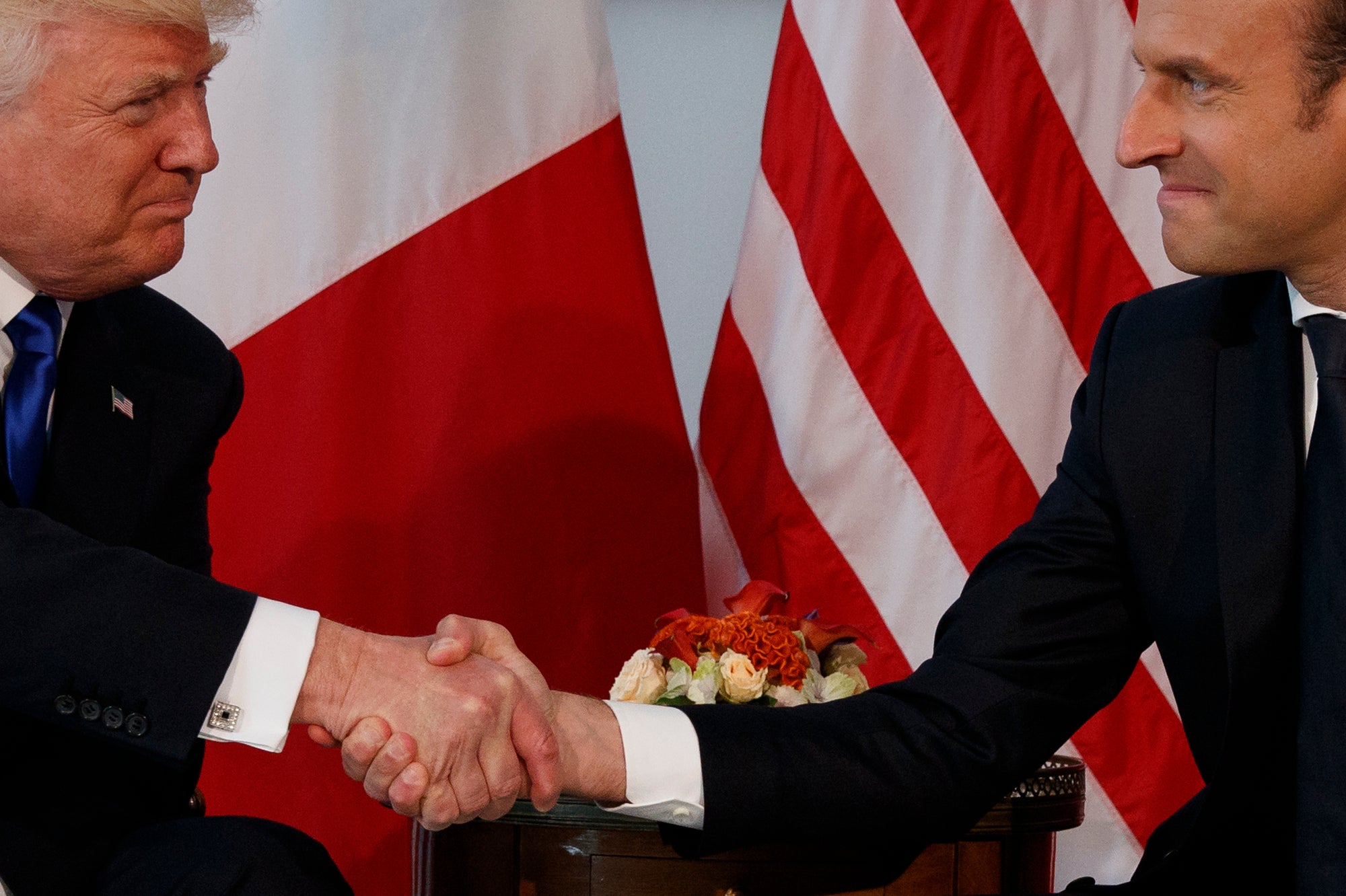 TRUMP-MACRON