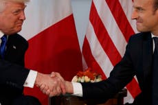 Trump critica a Macron por comentarios sobre su salida temprana del G7