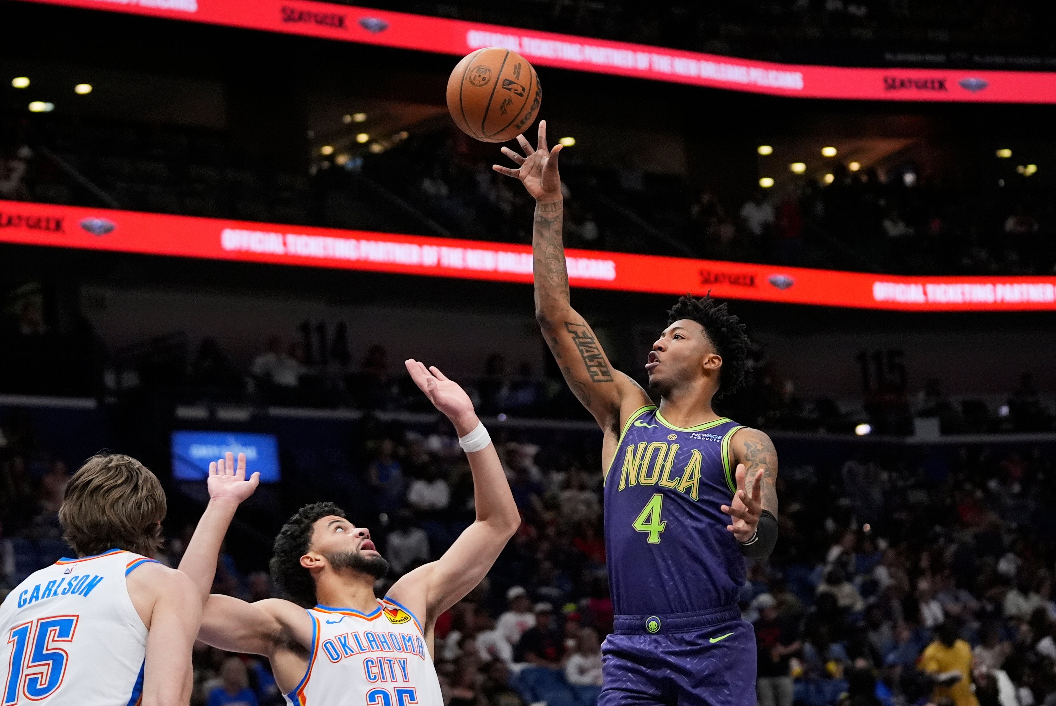 PELICANS-PACERS-CANJE