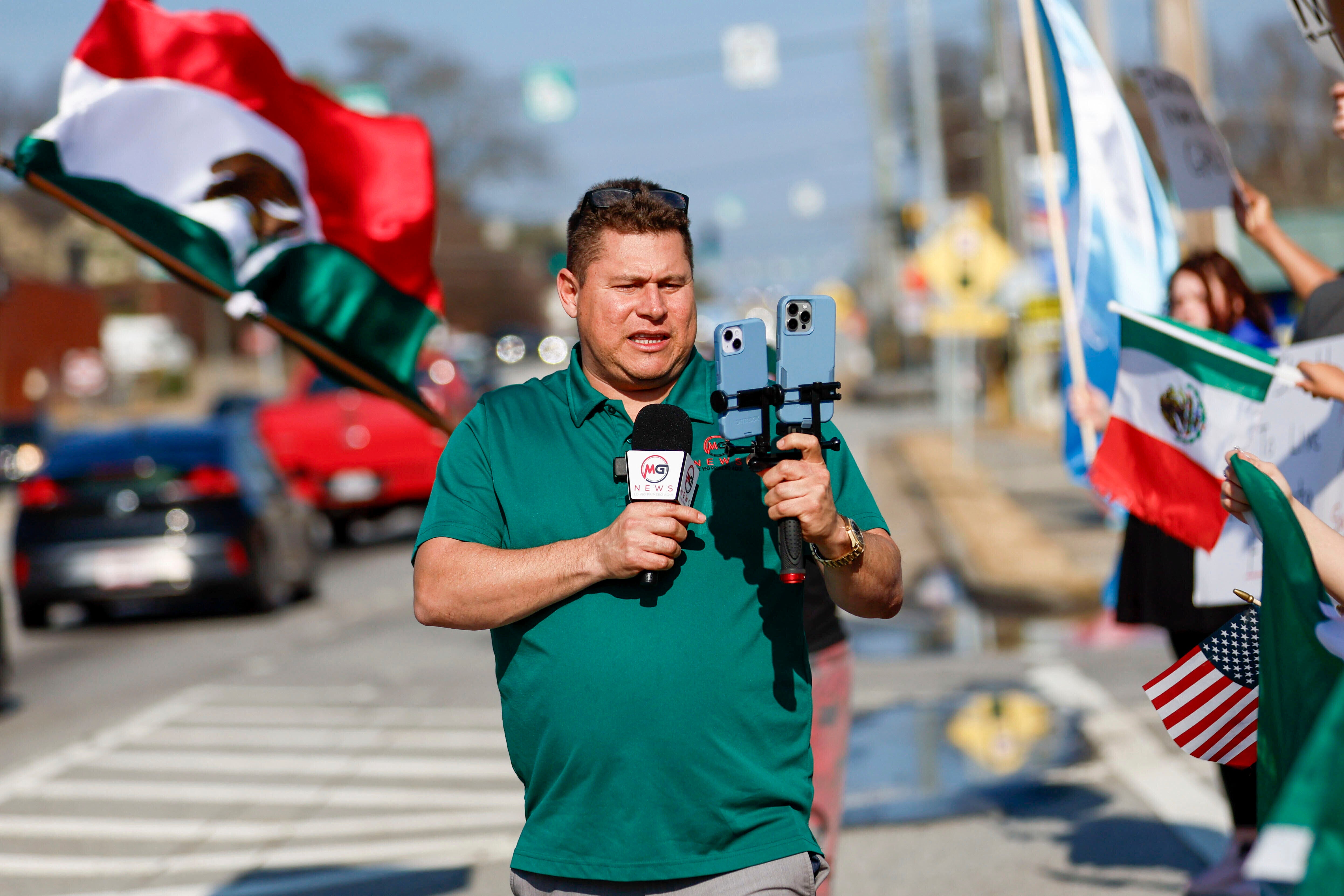 EEUU-INMIGRACIÓN-PERIODISTA DETENIDO
