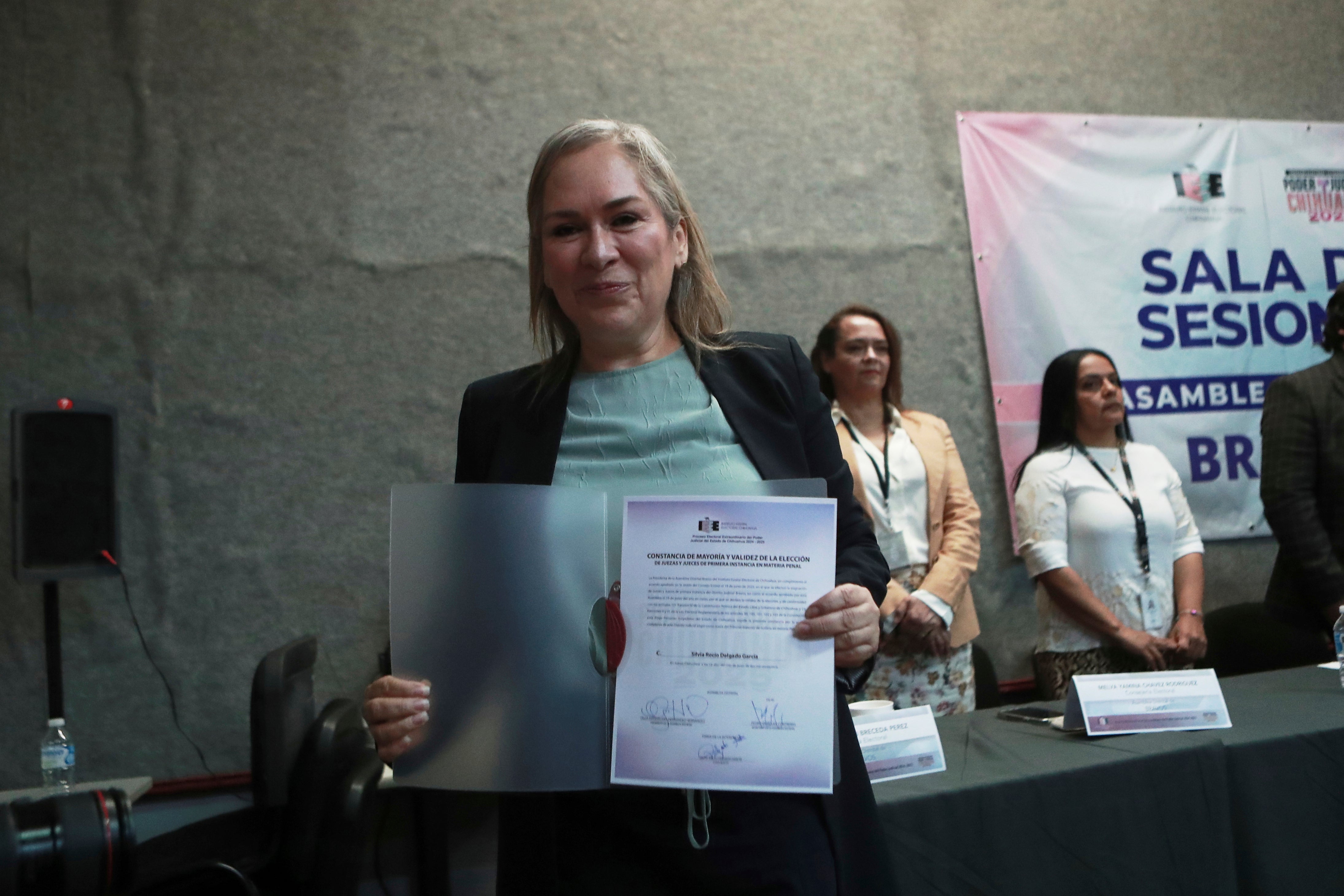 MÉXICO-ELECCIONES JUDICIALES-ABOGADA CHAPO