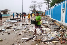 México evalúa los daños causados por Erick, que deja al menos un muerto por crecida de los ríos