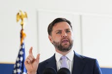 Vicepresidente de EEUU JD Vance acusa a demócratas de California de incitar protestas