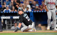 Ramírez conecta jonrón de tres carreras y Marlins vencen 6-2 a los Bravos