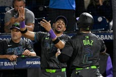 Rays vencen 14-8 a Tigres con 2 vuelacercas de Díaz y cuatro impulsadas de Thaiss