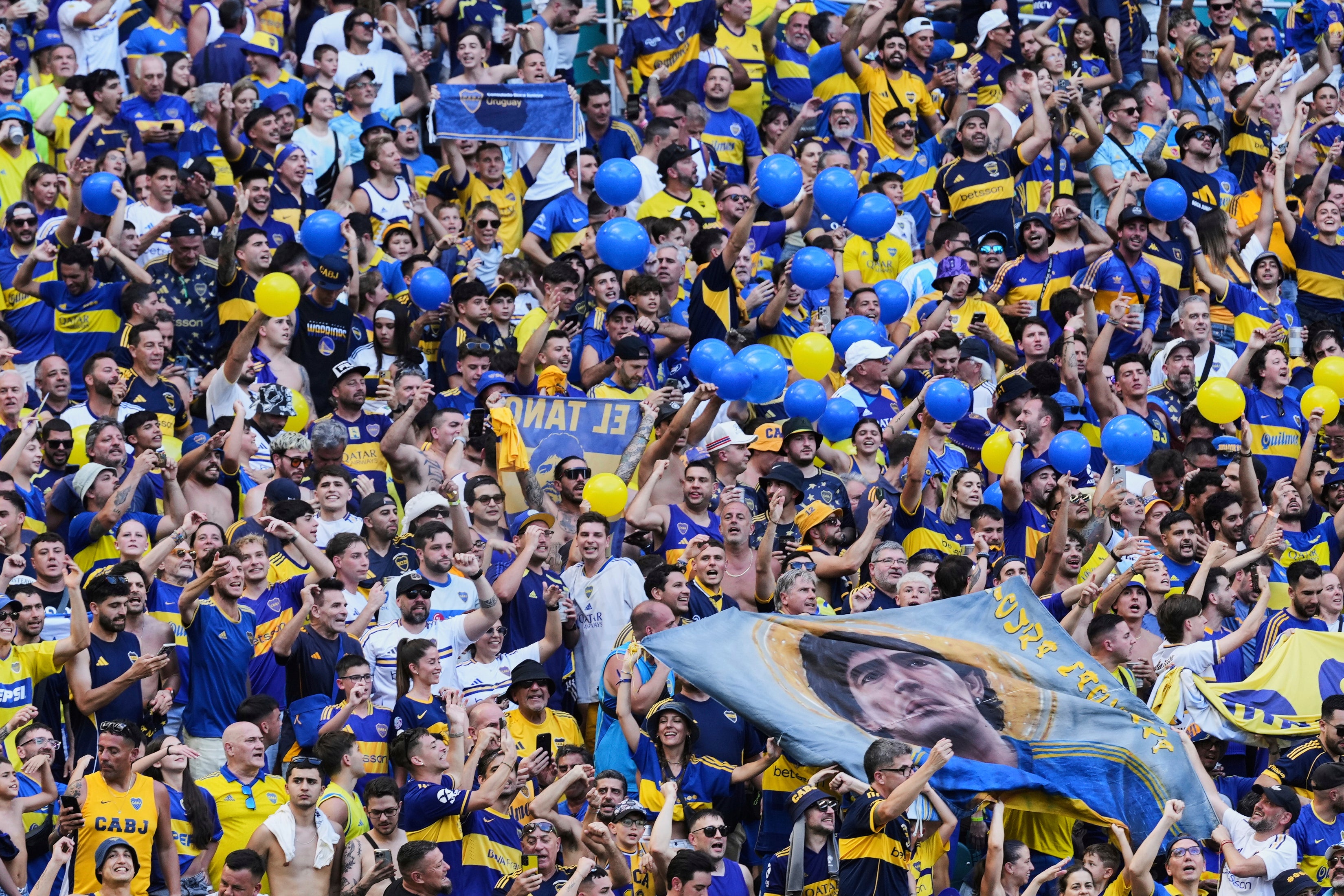 Hinchas de Boca Juniors invaden el sur de Florida durante el Mundial de Clubes | Independent Español