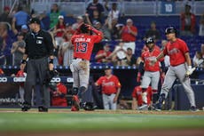 Acuña se embasa 4 veces y Bravos vencen 7-0 a Marlins
