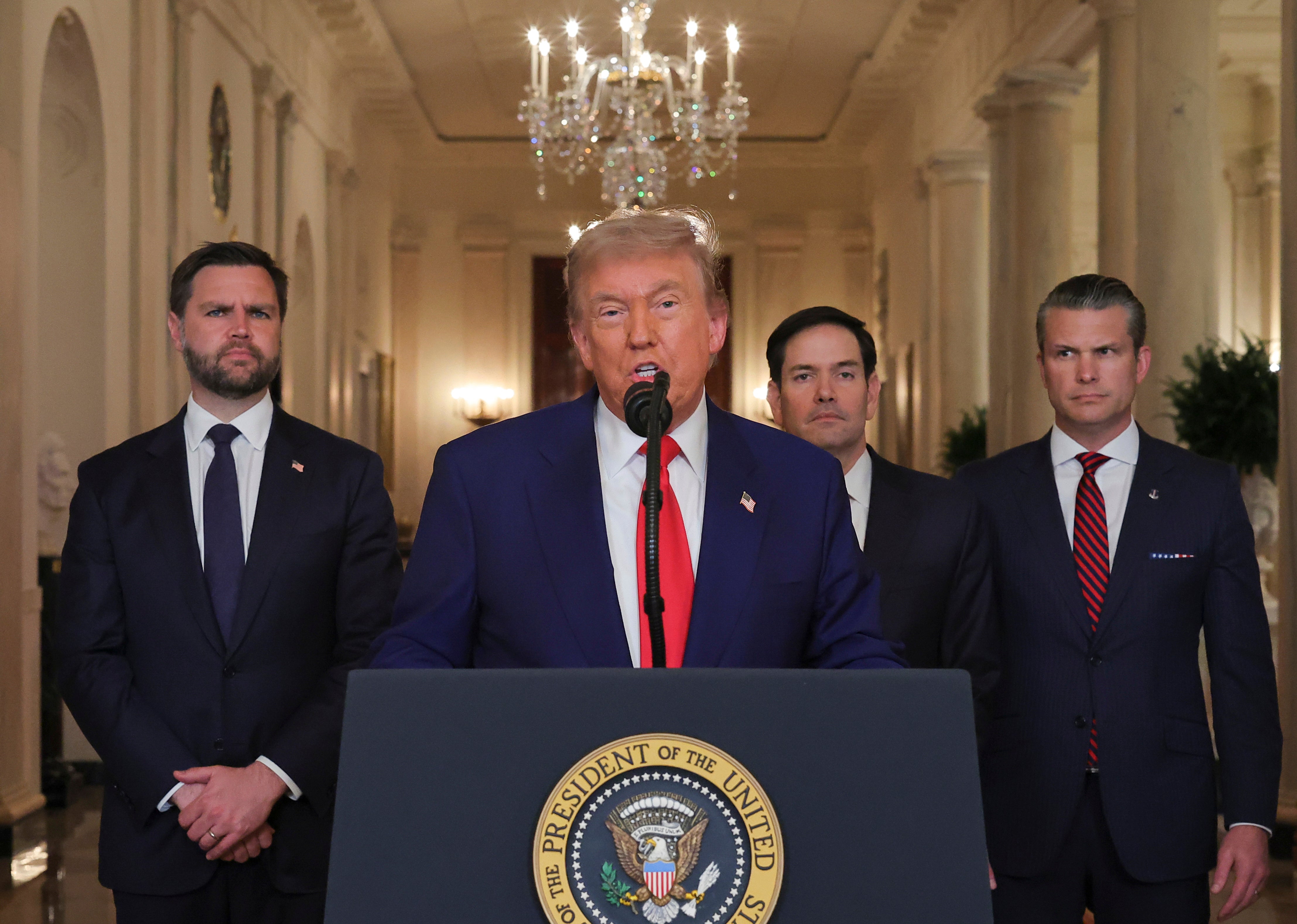 Las autoridades estadounidenses están vigilando posibles células durmientes iraníes tras los ataques del presidente Donald Trump a tres importantes instalaciones nucleares iraníes el sábado