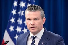Hegseth dice que EEUU "no busca la guerra” con Irán