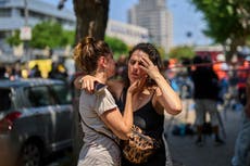 Misil iraní lanzado tras ataques de EEUU causa graves daños pero pocas heridas en Tel Aviv