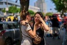 Misil iraní lanzado tras ataques de EEUU causa graves daños pero pocas heridas en Tel Aviv