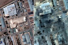 Imágenes de satélite ponen en duda el éxito de los ataques de Trump contra Irán