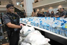 Tailandia incauta más de 2 toneladas de metanfetamina valoradas en más de 90 millones de dólares