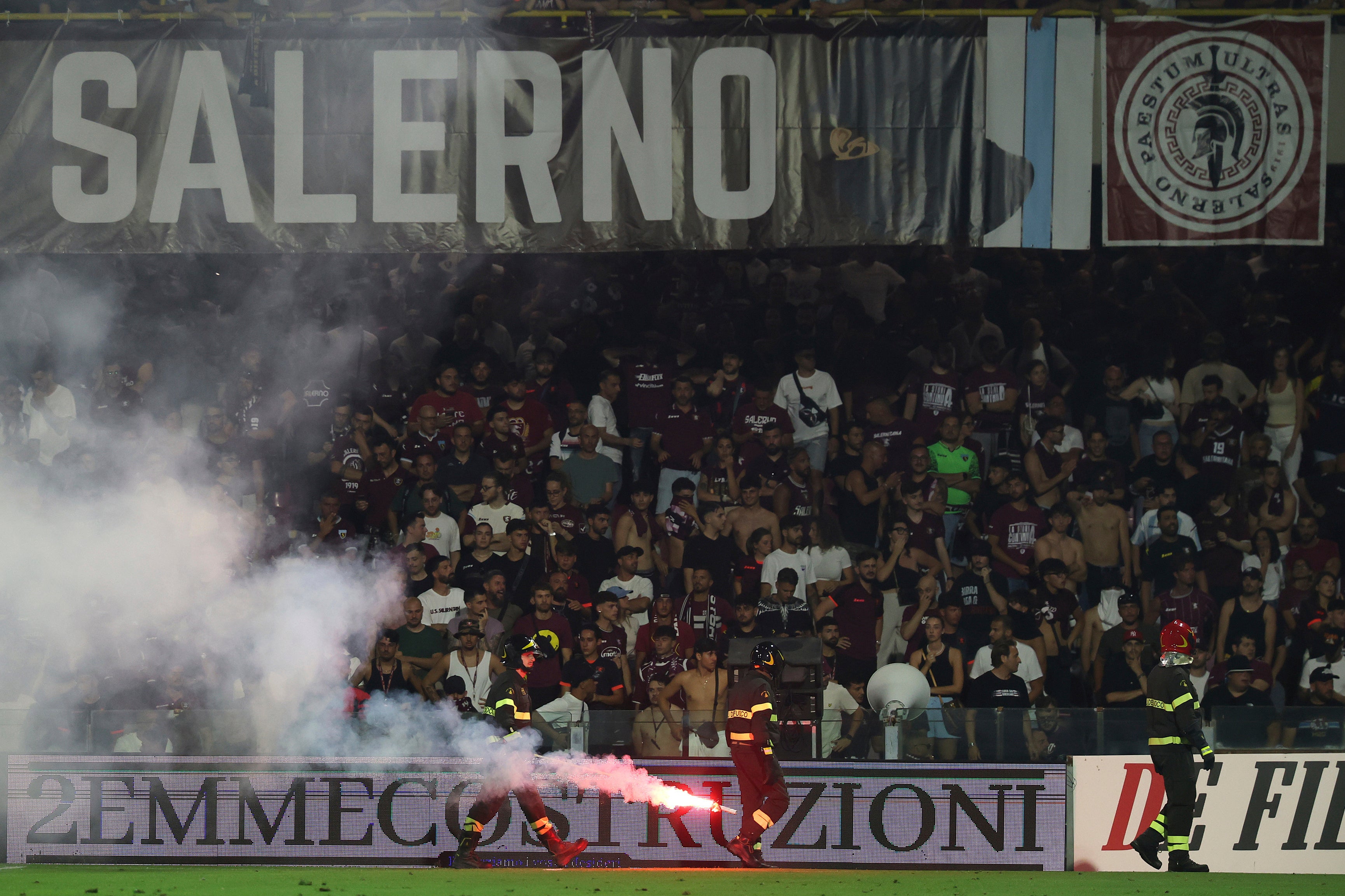 ITALIA-PARTIDO SUSPENDIDO