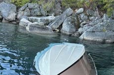 Cuatro miembros de una familia entre los ocho muertos tras hundirse bote en Lago Tahoe