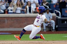 Mets envían al novato venezolano Luisangel Acuña a las menores en ajuste de plantilla