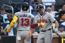 Acuña Jr. pega jonrón y Schwellenbach lanza siete entradas en victoria de los Bravos ante los Mets