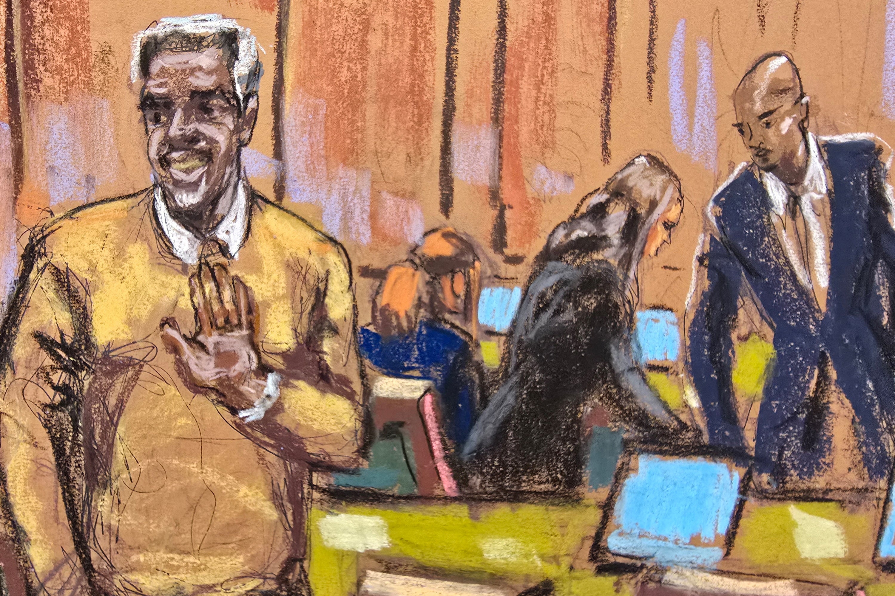 Imágenes del juicio de Diddy incluyen armas, drogas y accesorios de ‘bondage’