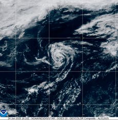 Surge la primera tormenta tropical de la temporada del Atlántico, se llama Andrea