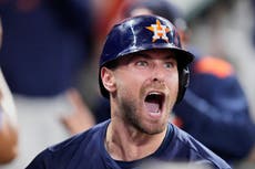 Jonrón solitario de Hummel en la octava da la victoria a los Astros 1-0 sobre los Filis
