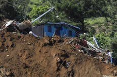 Ascienden a 11 los muertos por un alud en el noroeste de Colombia