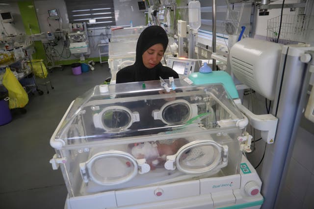 GAZA-BEBÉS PREMATUROS